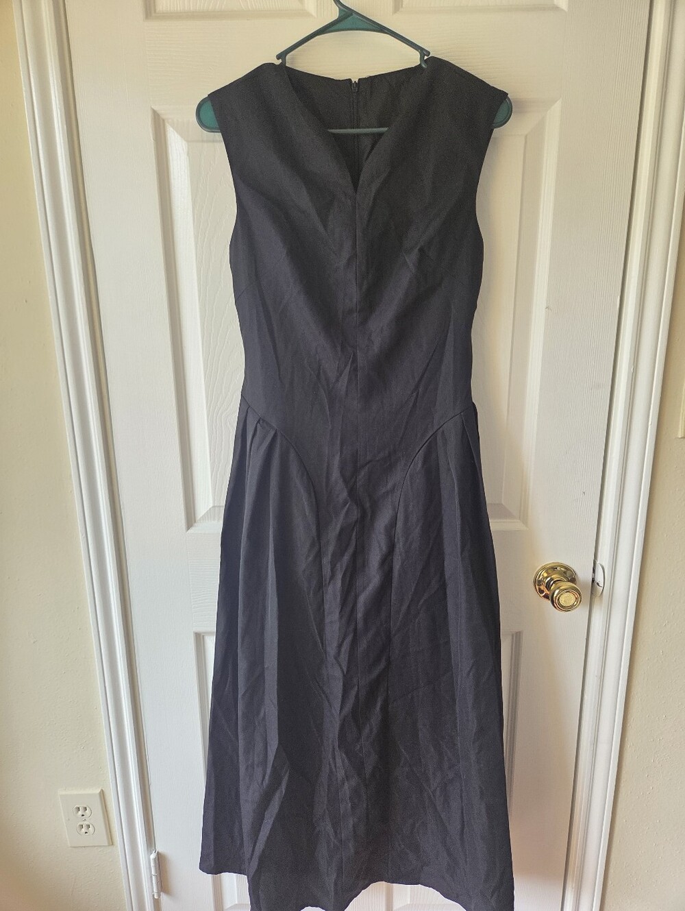 Commense Black Maxi Dress S Whimsigoth Sleeveless NWT